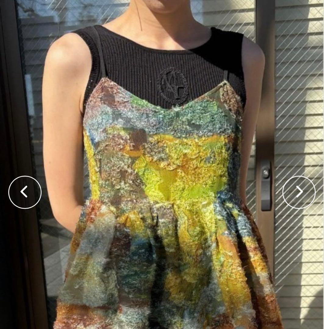 AMERI新品MEDI RACHEL FLUFFY ART CAMISOLE - メルカリ