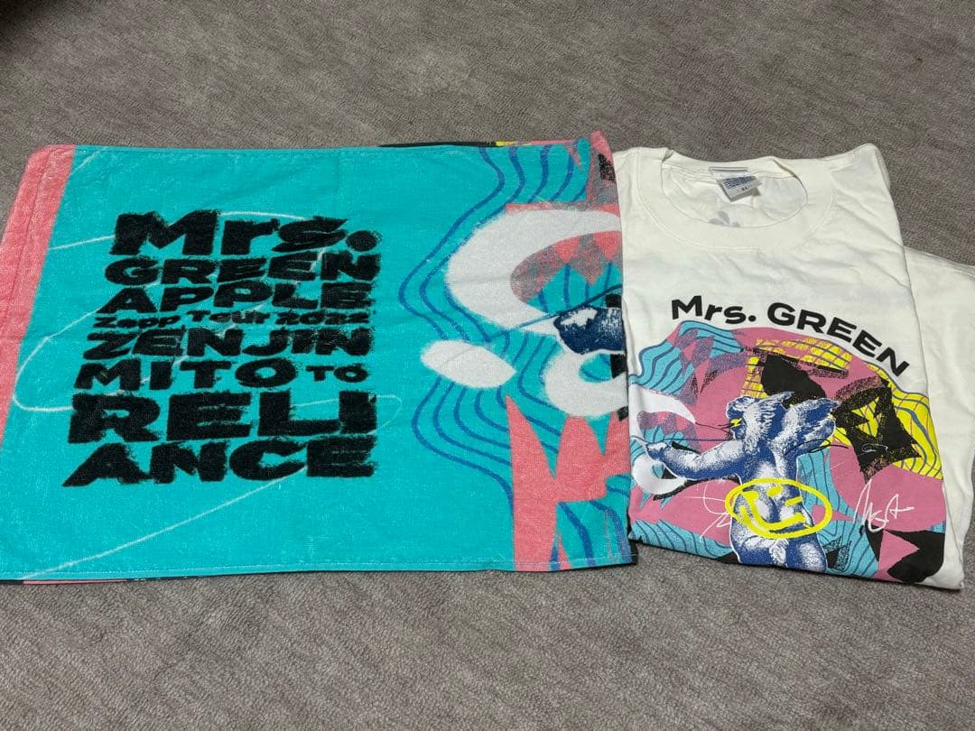 ミセス Zeppツアーゼンジン未到とリライアンスタオル＆Tシャツ - メルカリ