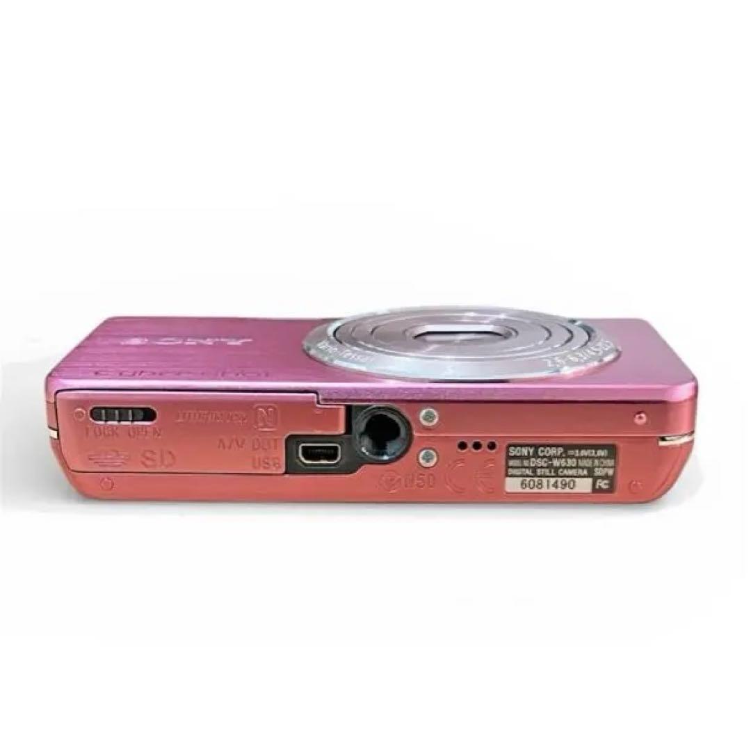 SONY Cyber-shot 16.1MP コンパクトデジタルカメラ　ピンク