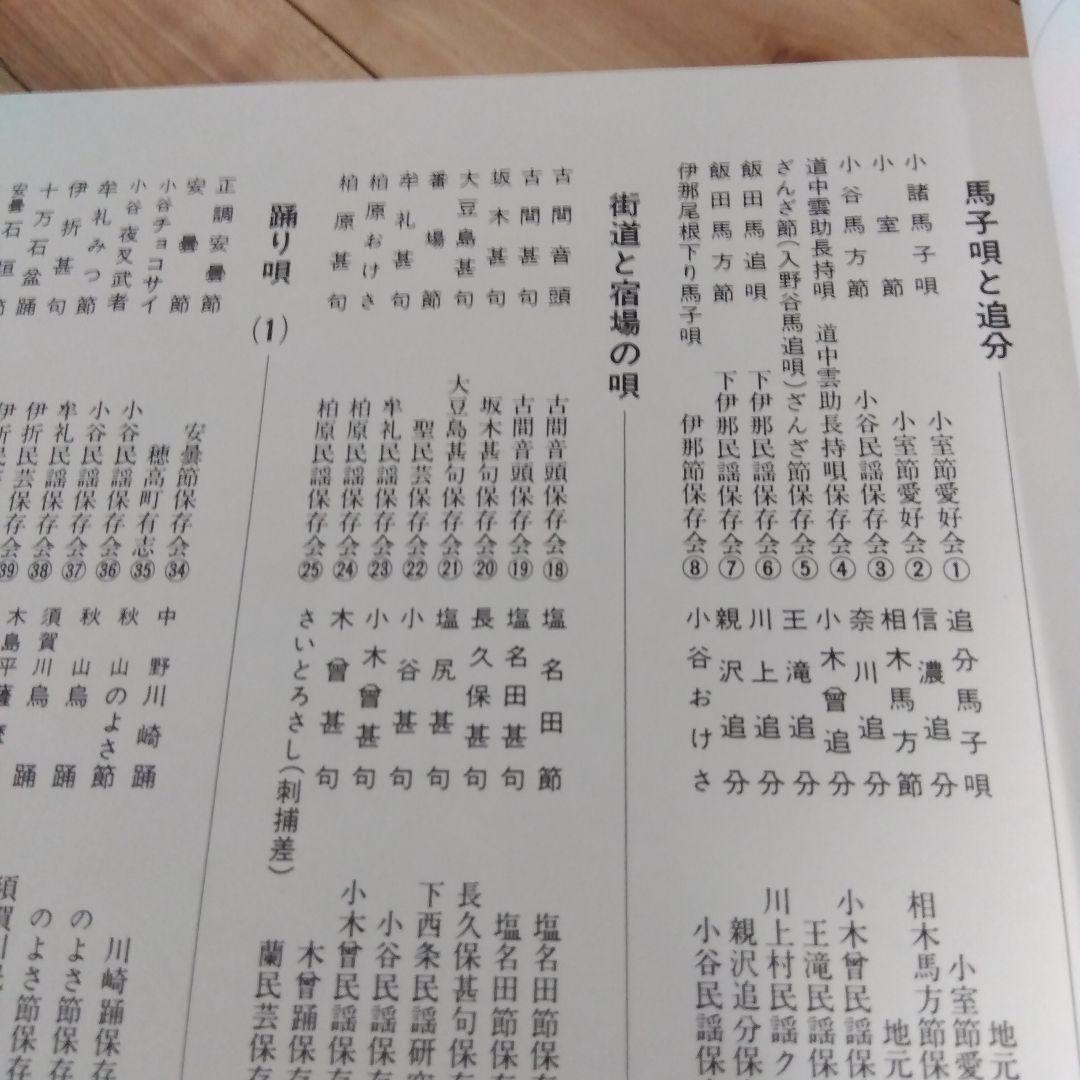 信濃路の抒情・信濃路の民謡 10枚組LP+EP 解説書付き