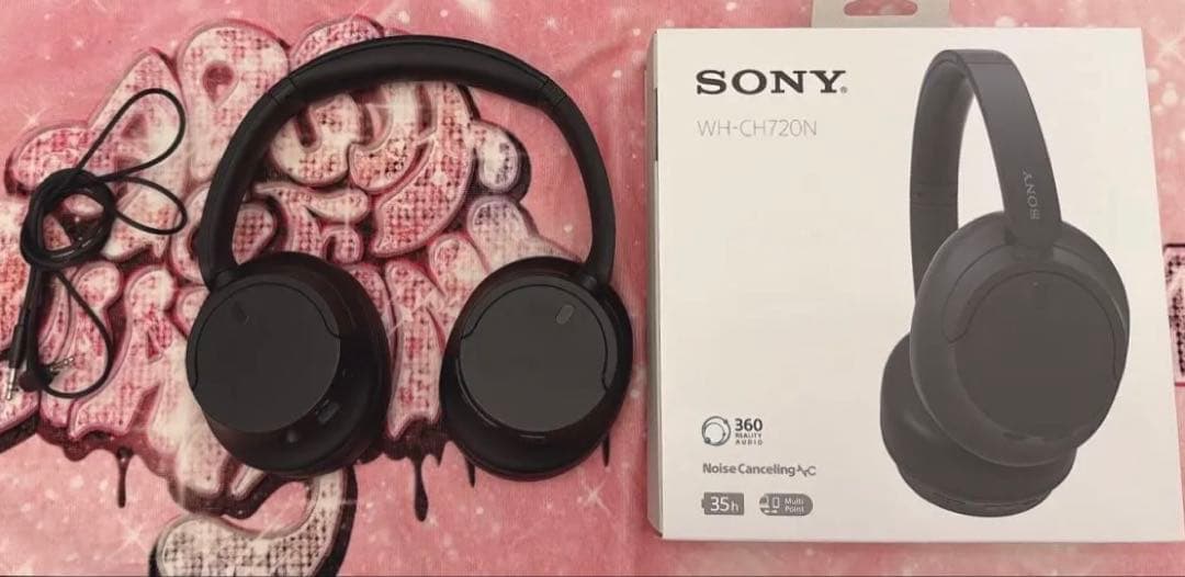 SONY ヘッドホン WH-CH720N ブラック 有線のみ レビュー】音楽の中へ誘う 豪華フル装備『WH-CH720N』実機レポート