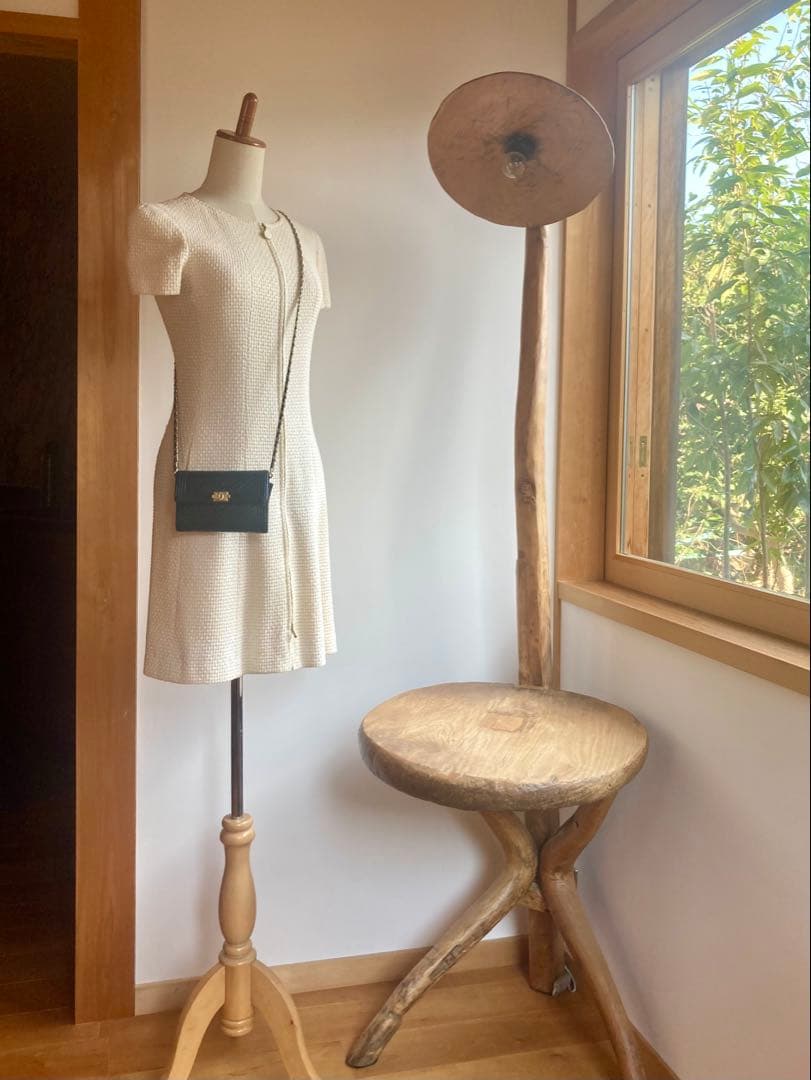 CHANEL ワンピース ココマーク 特価 クリーニング済 ガーメントカバー