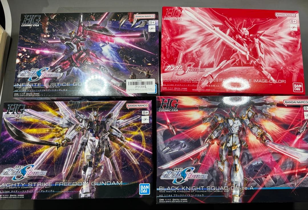HG　SEED系ガンプラ　まとめ売り HGガンダムSEED 5種まとめ売り - メルカリ