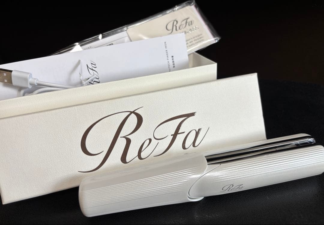 【USED/動作確認済み】ReFa リファビューティック フィンガーアイロン ReFa（リファ） ビューテック フィンガーアイロン 温度調整 オートオフ