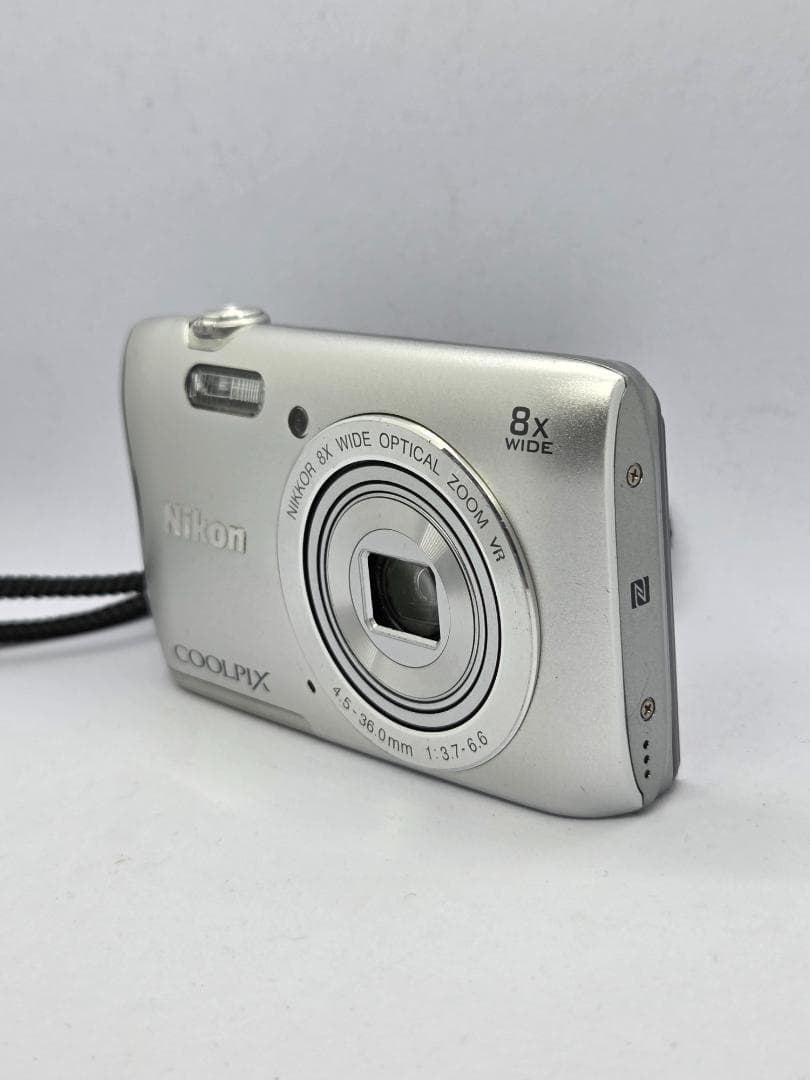 スマホ転送OK】ニコン NIKON COOLPIX A300 シルバー - メルカリ