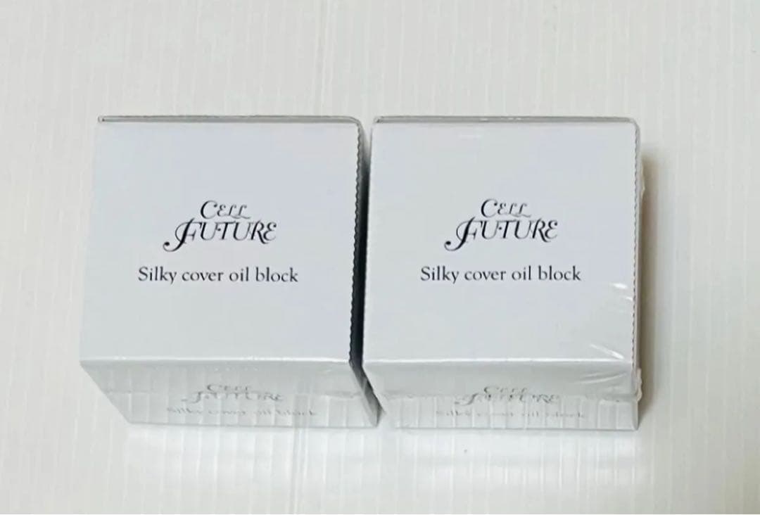 セルフューチャー シルキーカバーオイルブロック (化粧下地) 28g ×2個 セルフューチャー シルキーカバー オイルブロック 28g×2個 新品未開封
