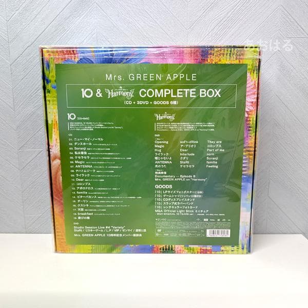 10 & “Harmony” COMPLETE BOX／CD+3DVD+グッズ