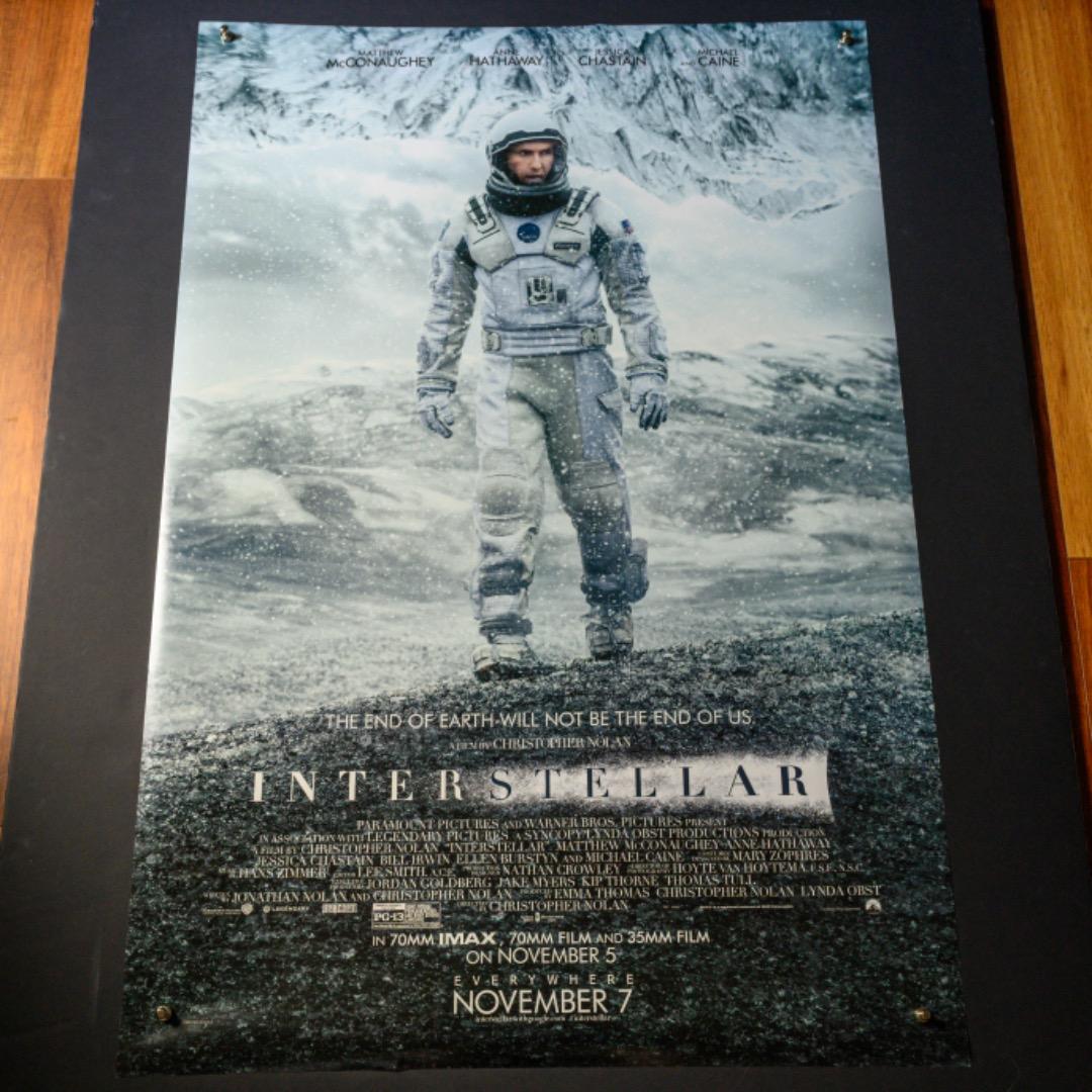 映画館用両面ポスター】インターステラー / Interstellar *希少