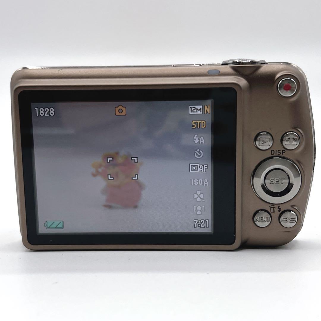 CASIO カシオ EXILIM ZOOM EX-Z330 デジカメ ゴールドカシオ、薄型