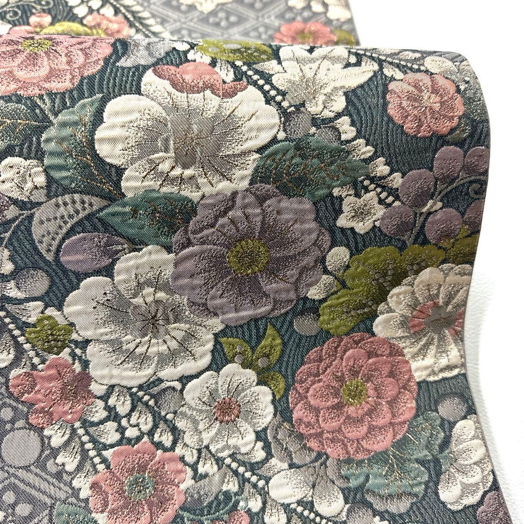 専用帯6320 ○やまと誂製 高級 正絹 六通 袋帯 辻ヶ花 - メルカリ