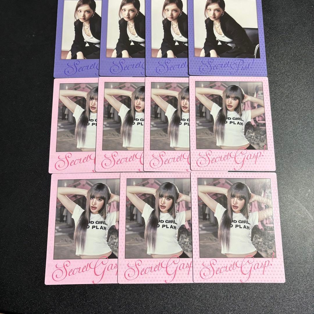 IVE リズ secret 封入 Shh Gaps Psst 11枚 ポラロイド - メルカリ