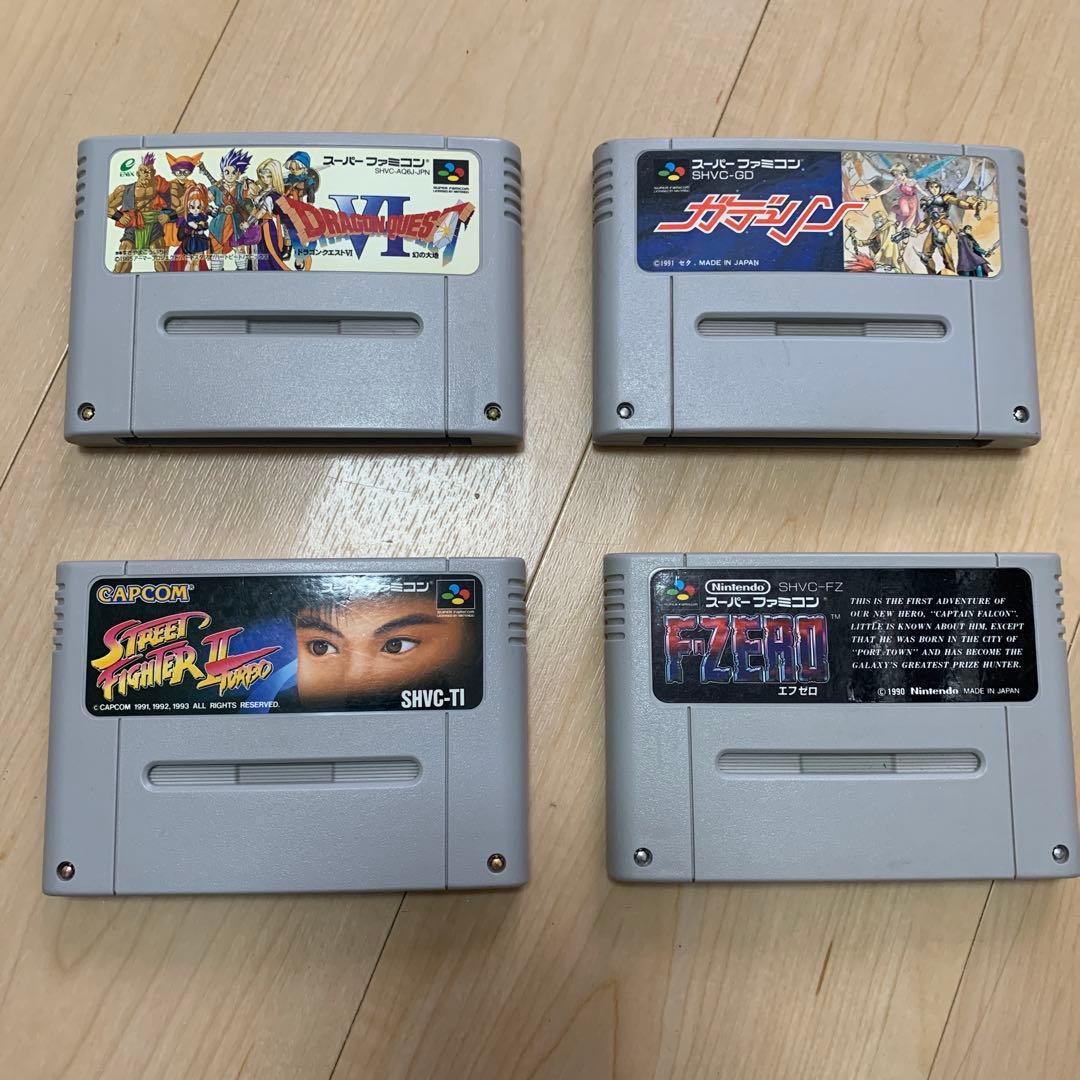 スーパーファミコン ソフト 4本セット まとめ売 - メルカリ