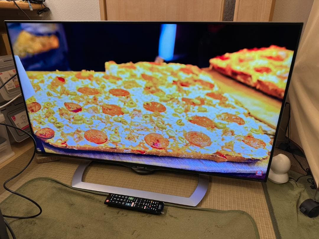 SHARP シャープ スマートテレビ 4K対応45型 LC-45US40 極美！