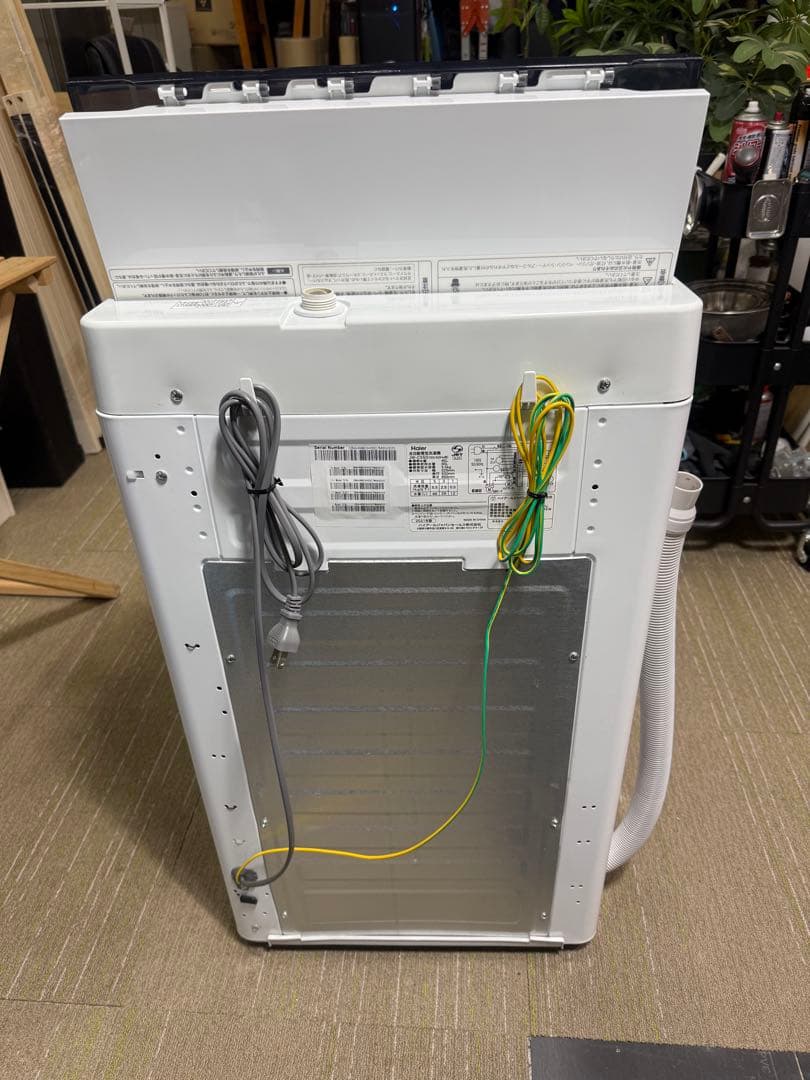 分解洗浄消毒作業済】【美品】Haier 5.5Kg全自動洗濯機 JW-C55D - メルカリ