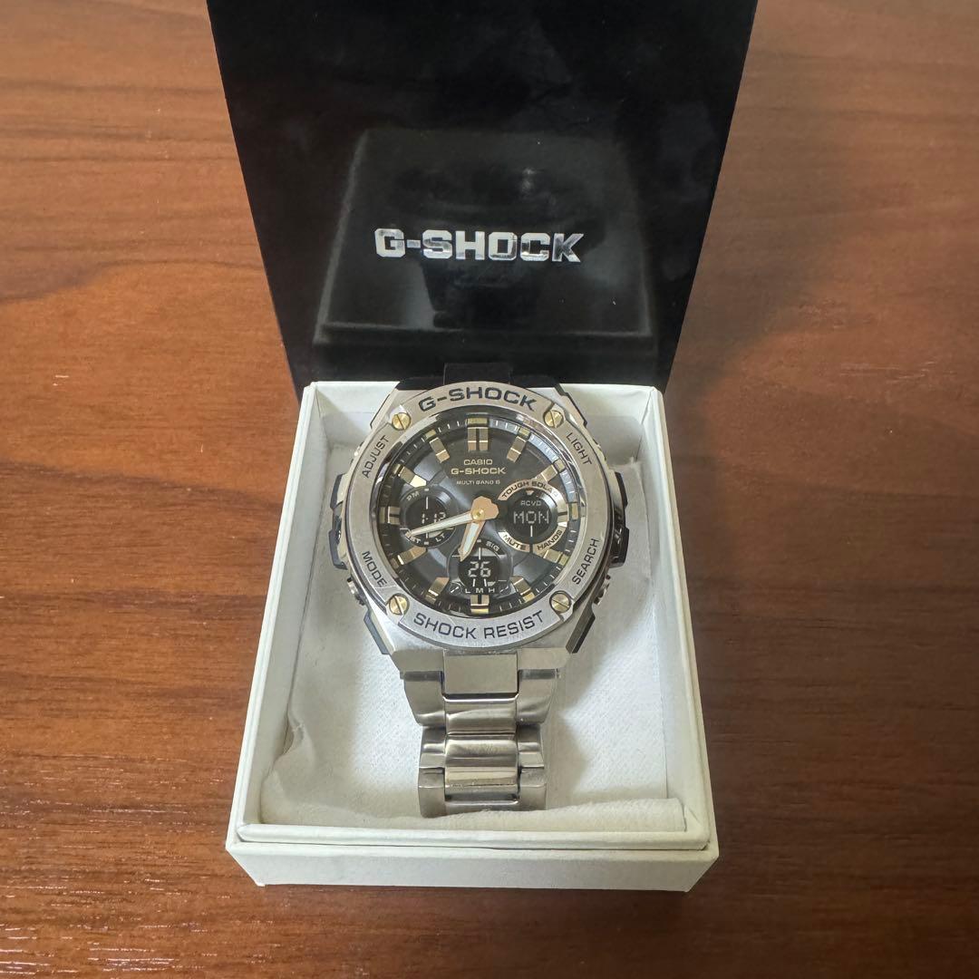 時計 G-SHOCK GST-W110D G-SHOCK Gショック 電波ソーラー 腕時計 メンズ アナデジ GST-W110D