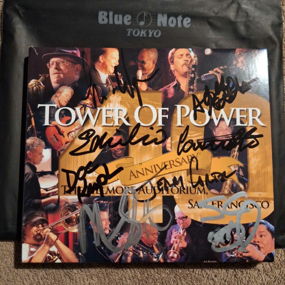Tower Of Power サイン入り 40th Anniversary Tower Of Power サイン入り 40th Anniversary Tower Of Power サイン