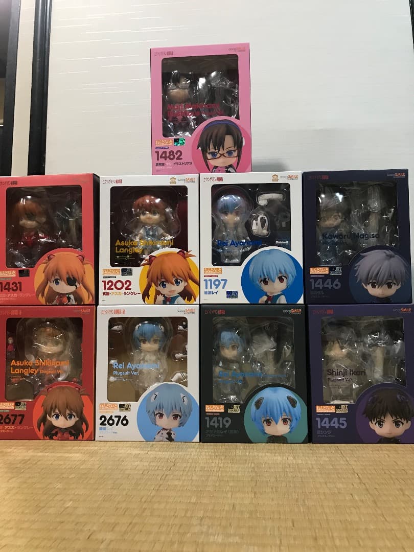 Evangelion ねんどろいど Nendoroid x9 エヴァンゲリオン ヱヴァンゲリヲン新劇場版 ねんどろいど エヴァンゲリオン初号機
