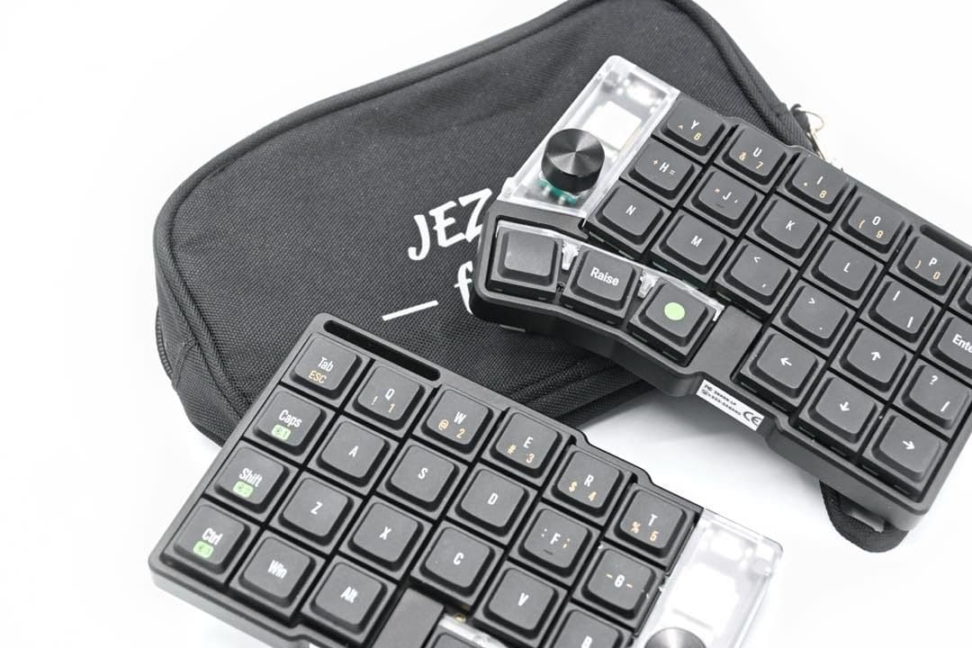 JezailFunder Cornix LP ブラック Cornix LP 無線分割キーボード – JezailFunder Japan