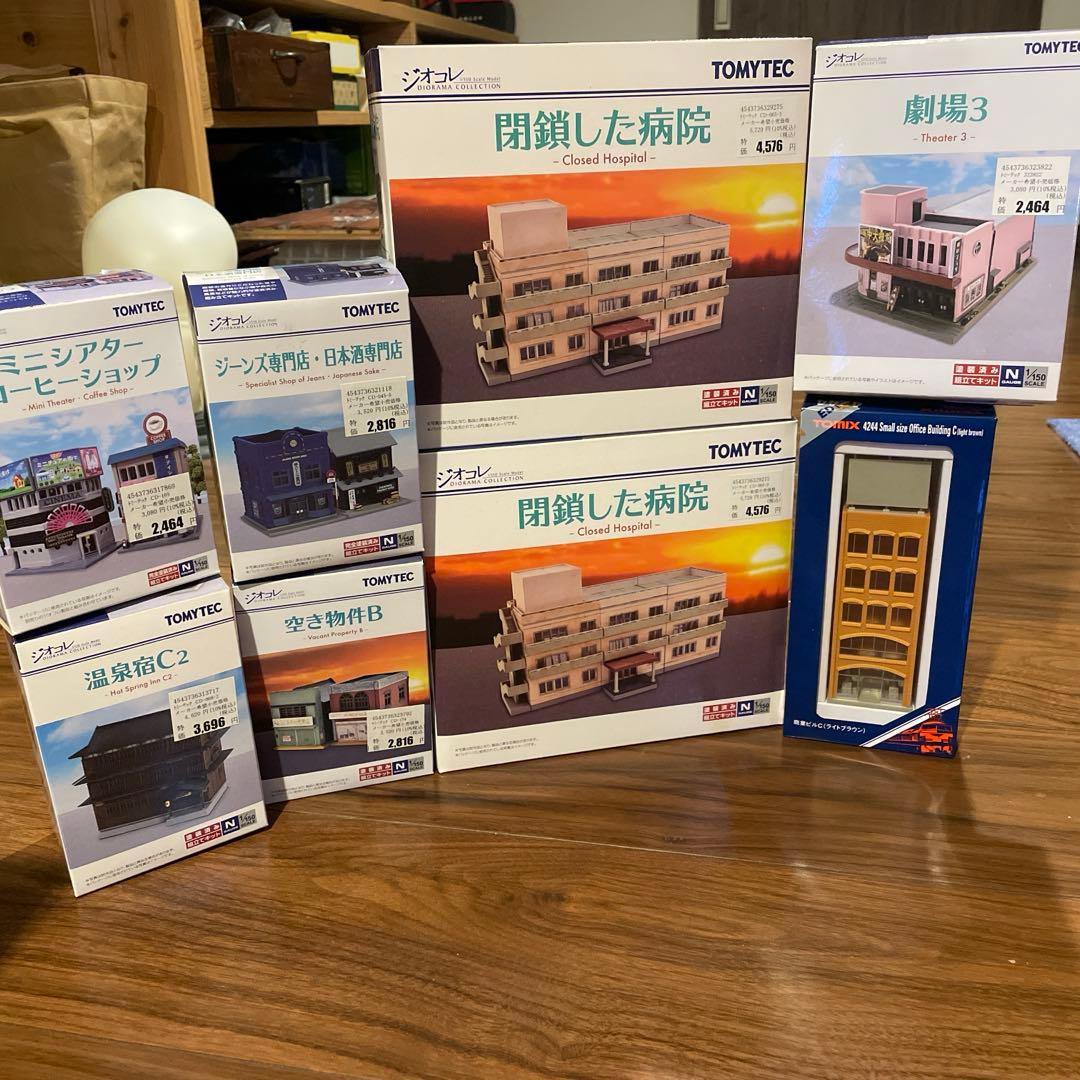 ジオコレ　建物コレクション　TOMYTEC 7点＋1点 建物コレクション｜ラインナップ｜ジオコレ