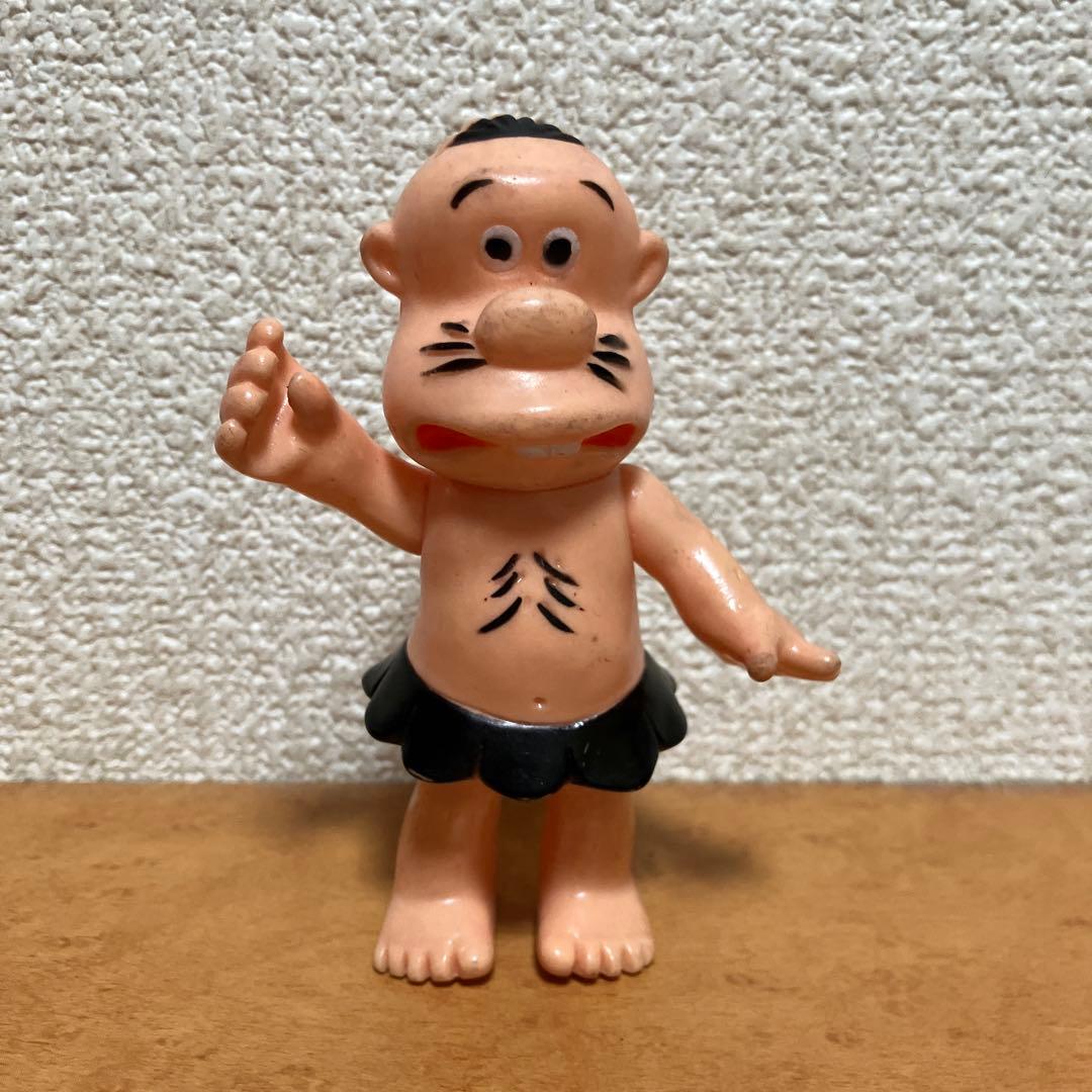 はじめ人間ギャートルズ とうちゃん ソフビ フィギュア 昭和レトロ