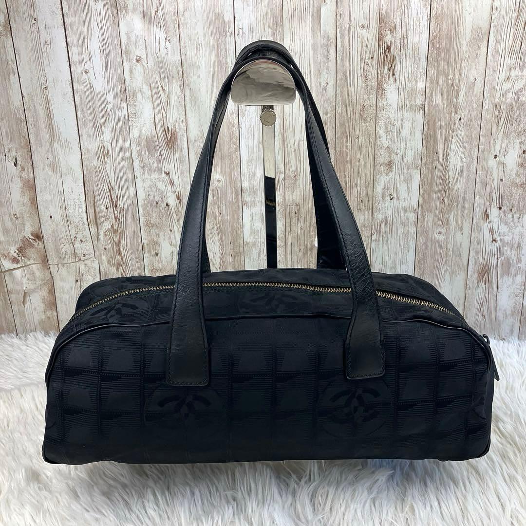 シャネルココマークニュートラベルライントートバッグブラック-HERMES