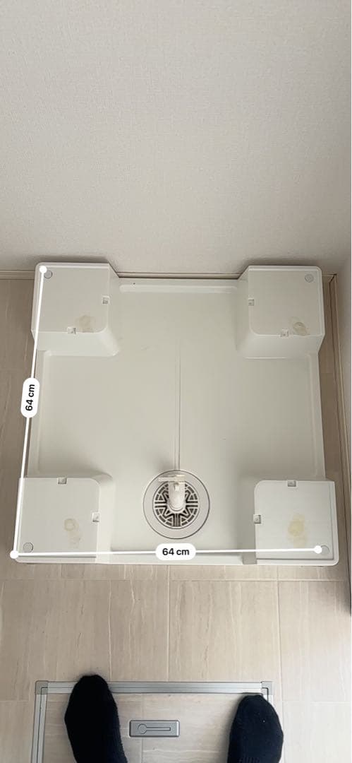 【もえもえさん専用】洗濯機用排水トレイ 64cm x 64cm insair-y_715534