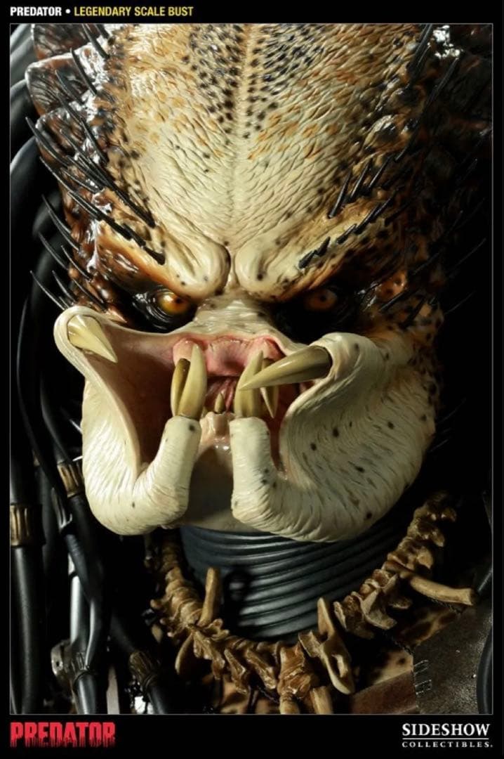 SIDESHOW サイドショウ レジェンダリースケールバスト プレデター 未