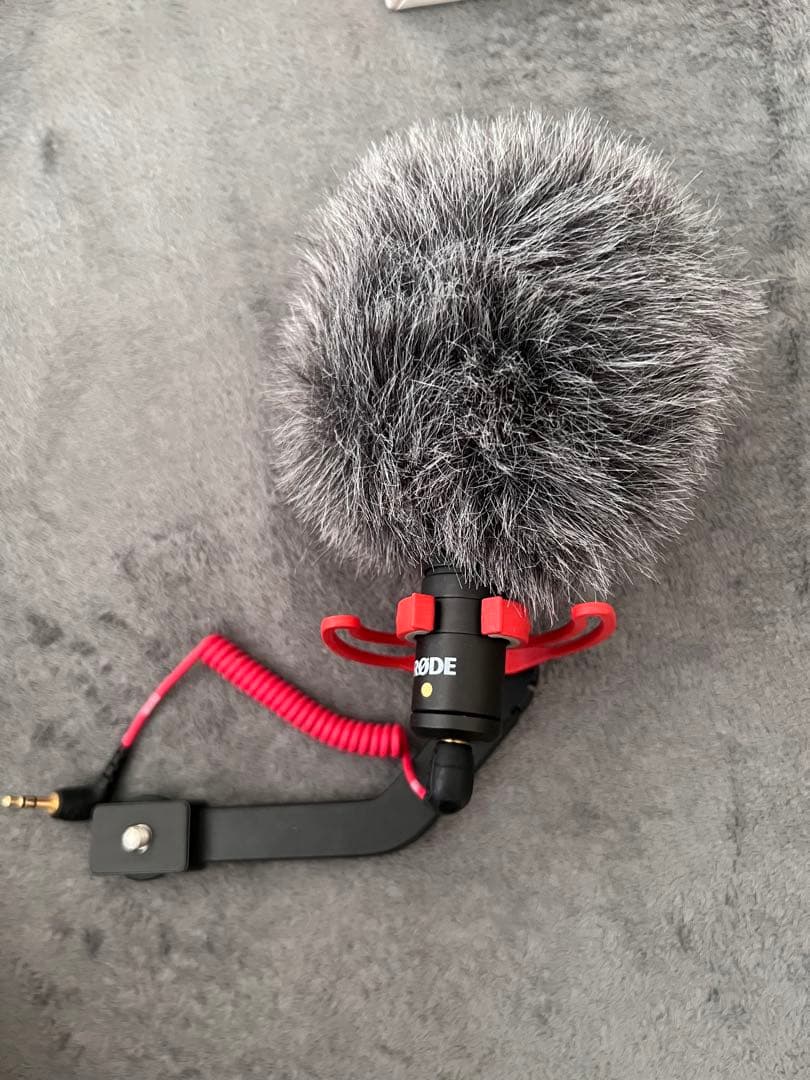 SONY zv1白 グリップ黒付き