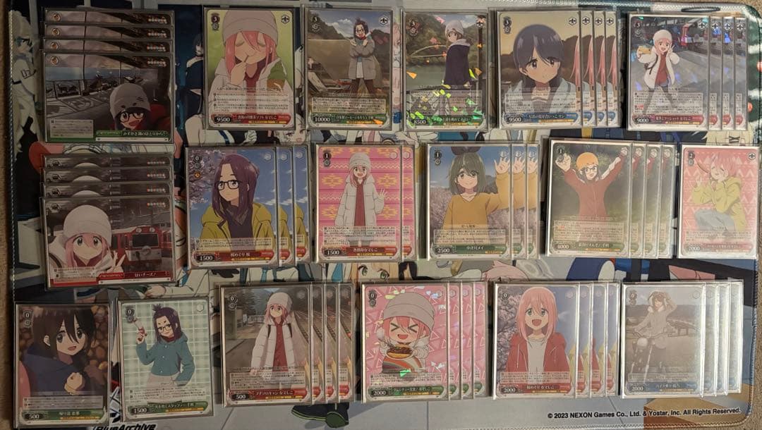 ws ゆるキャン△ 宝扉　デッキ+パーツ多数 ゆるキャン△調整ログ｜にゃぁぁ