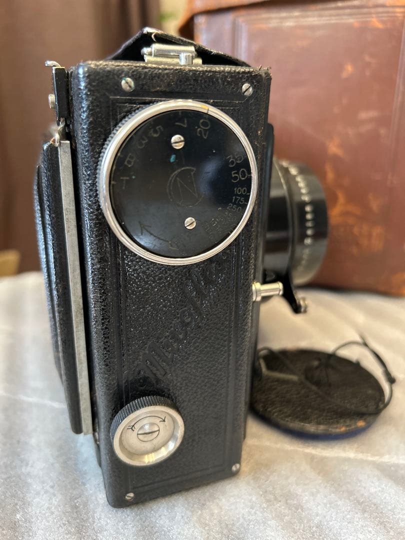 【激珍品レンズ】 テッサー 16.5cm f2.7 &ミロフレックス蛇腹カメラ