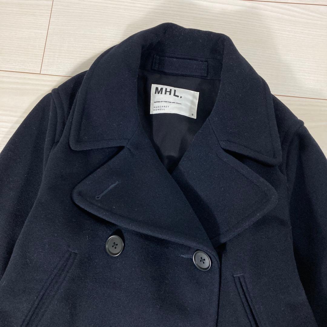 MHL. マーガレットハウエル ウールメルトン ダブル ロングピーコートⅡ