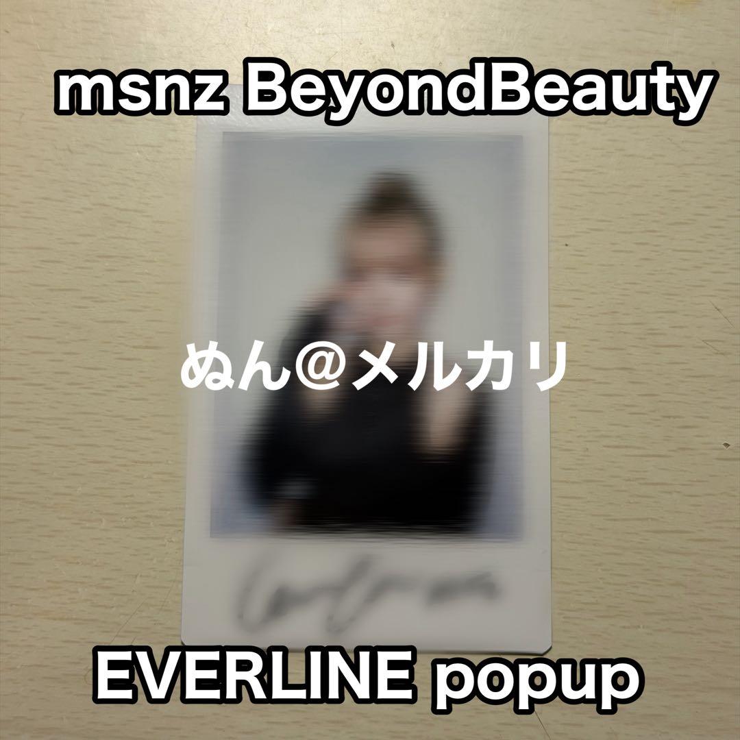 tripleS msnz EVERLINE popup ソヨン 直筆サインチェキ トリプルエス ジヨン サイン チェキ ポラロイド triples jiyeon - メルカリ