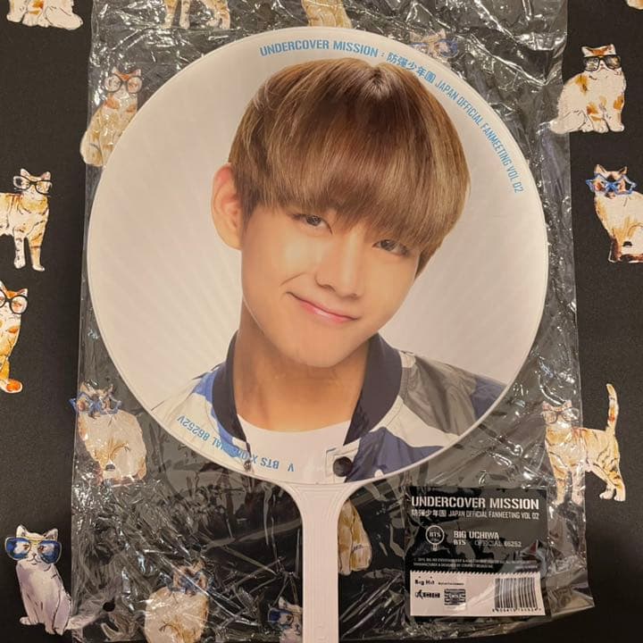 BTS UNDERCOVER MISSION テヒョン 公式うちわ