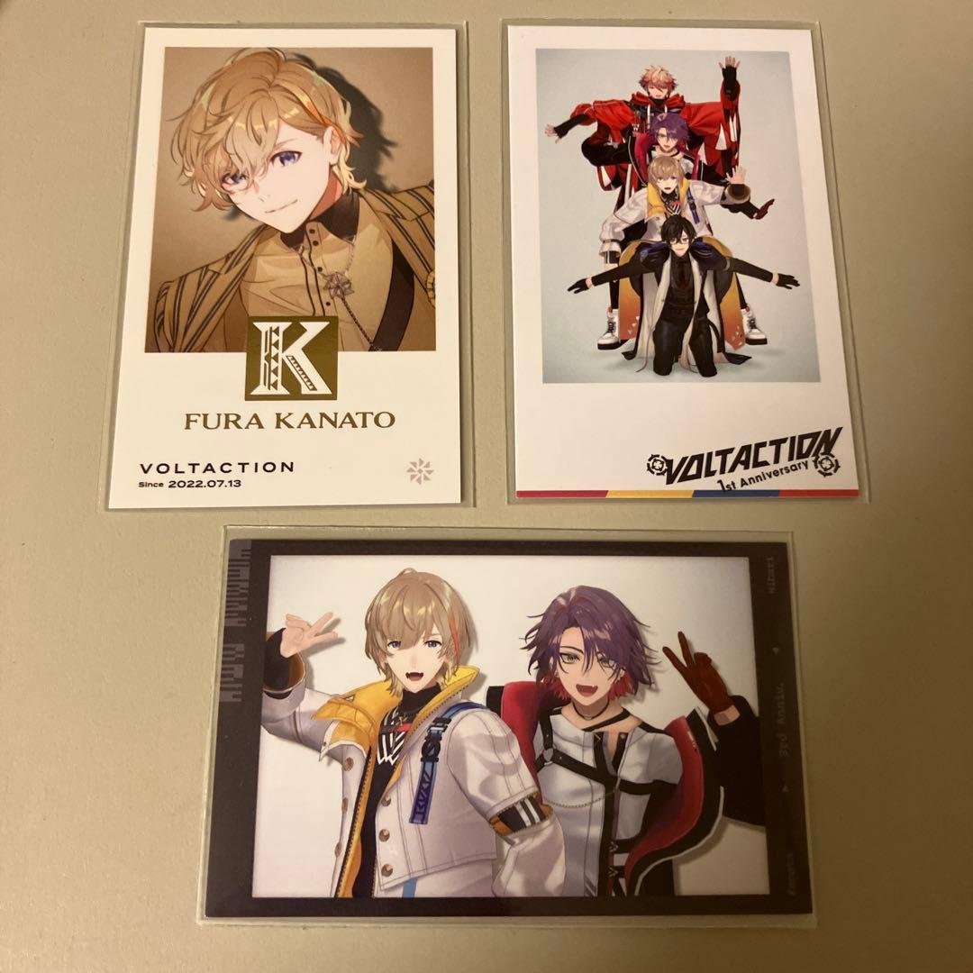 VOLTACTION チェキ 箔押し 3D Zeffiro 風楽奏斗 渡会雲雀 - メルカリ