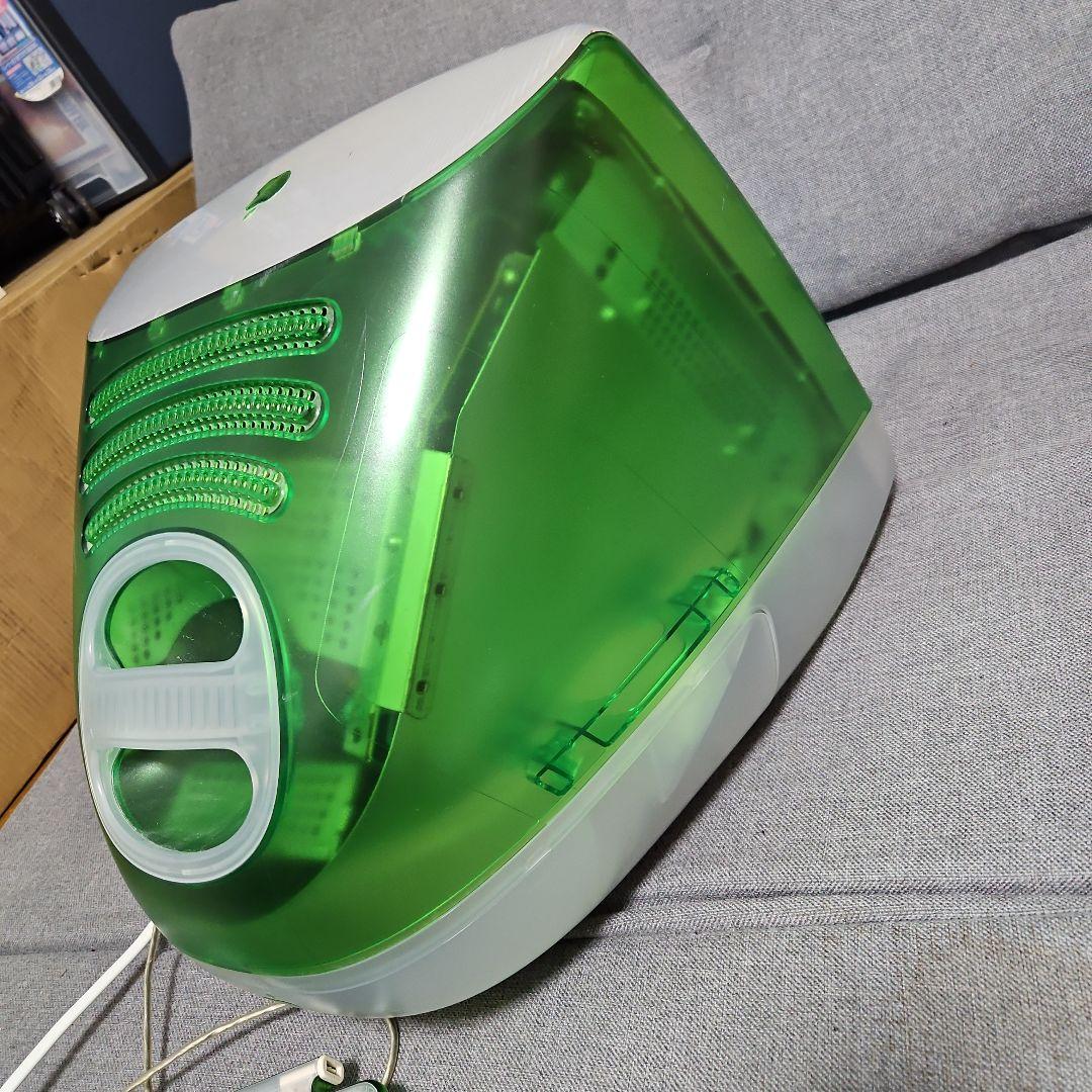 Apple iMac G3 グリーン 15インチ 初期化済み - メルカリ