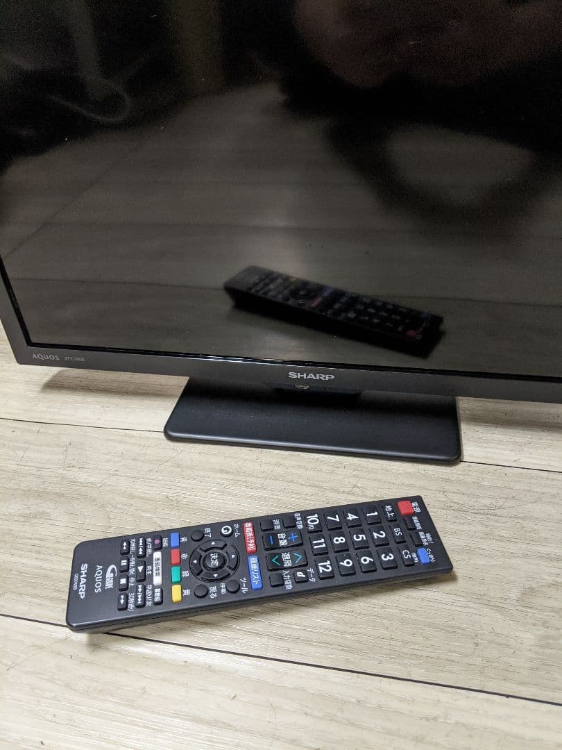 SHARP AQUOS 液晶カラーテレビ 2T-C19DE 2024年製