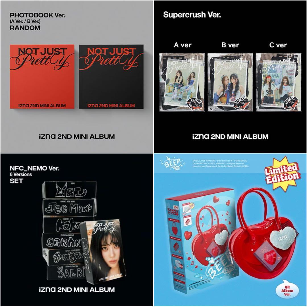 【新品未開封】izna Not Just Pretty BEEP QR 12点