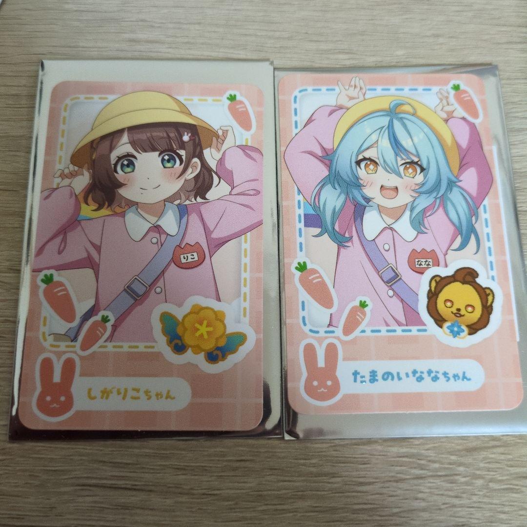 にじさんじ 珠乃井ナナ 志賀りこ しがりこ チェキ エイプリルフール