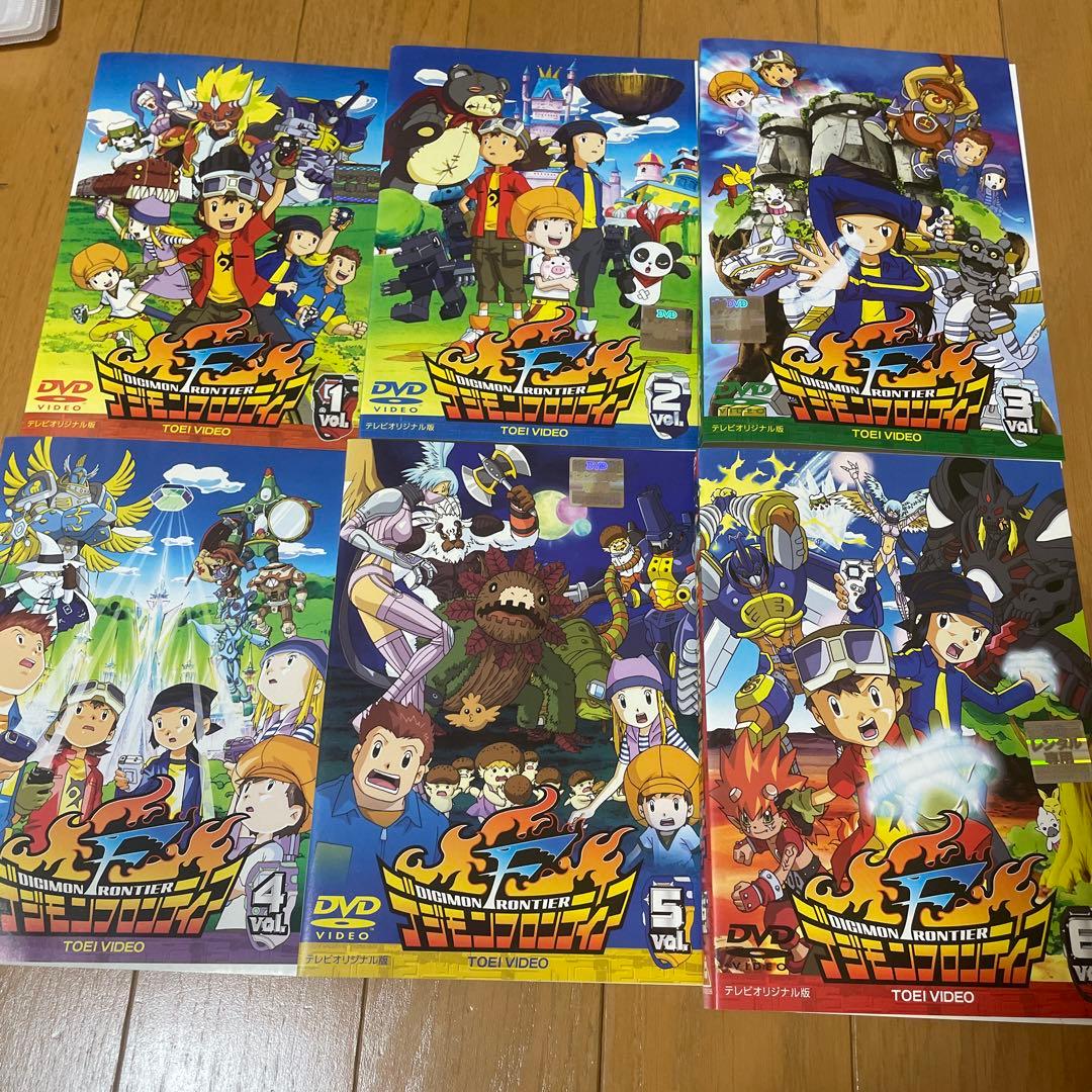 DVD デジモン フロンティア 全巻セット+劇場版