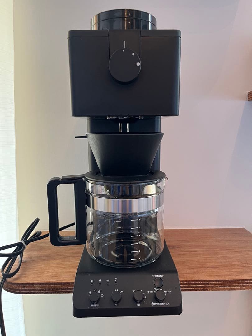 ツインバードコーヒーメーカーCM-D465(Bブラック) 公式店限定5年保証】全自動コーヒーメーカー 6杯用 – ツインバード公式