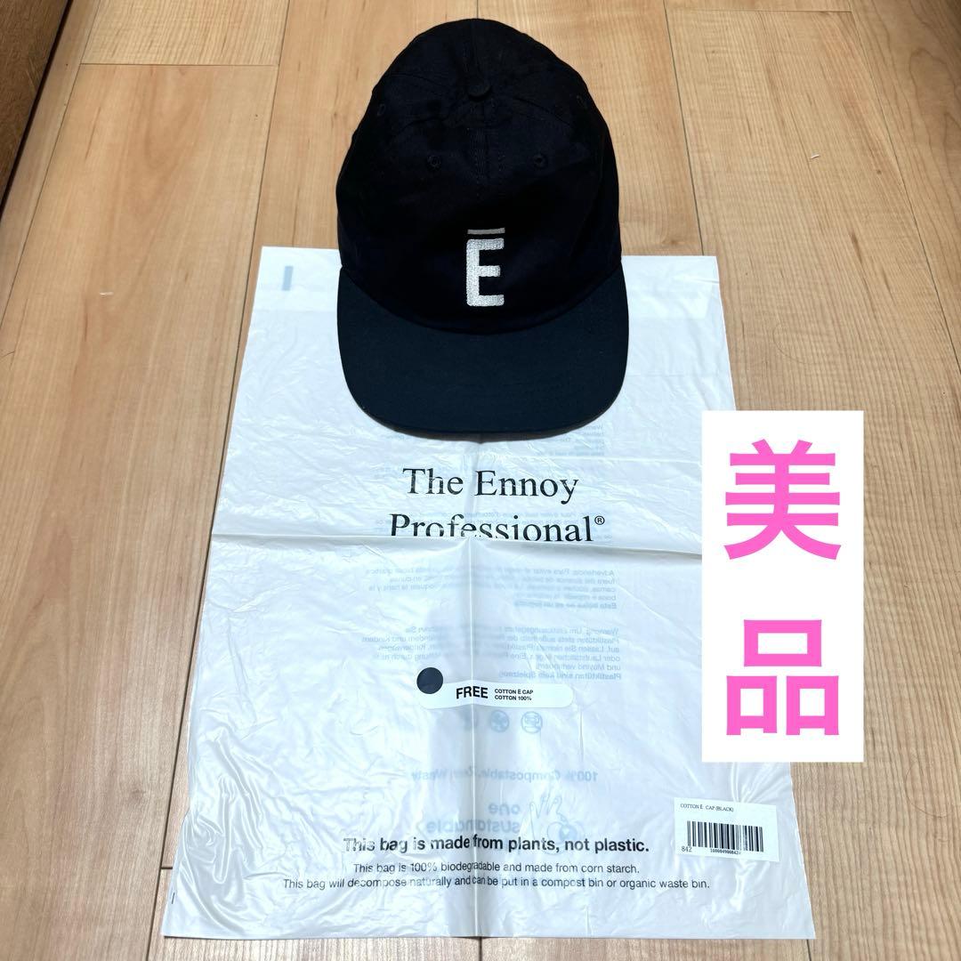正規品 ENNOY COTTON CAP BLACK キャップ エンノイ 中古・古着通販】ENNOY (エンノイ) COTTON CAP/コットンキャップ