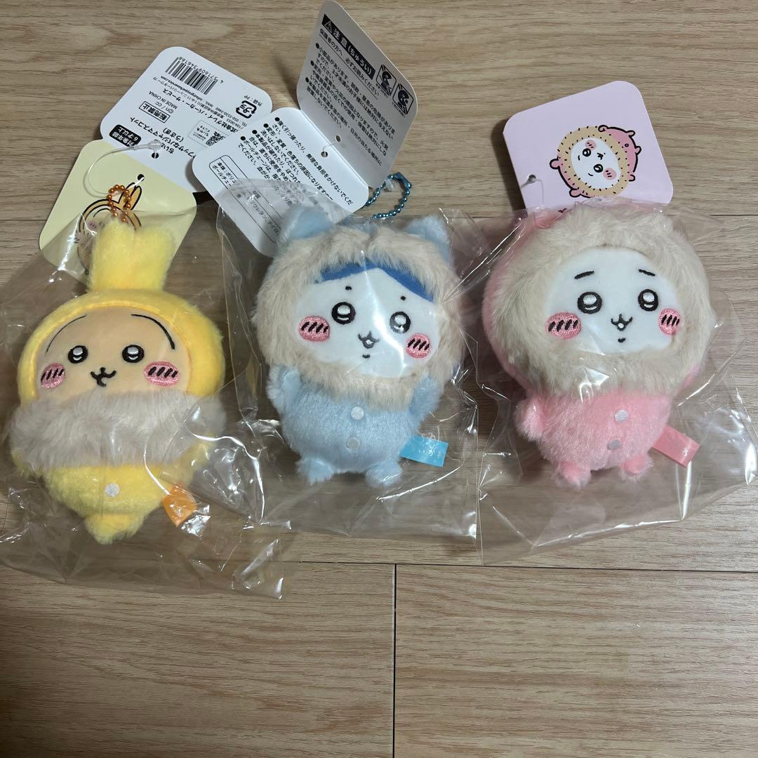 ちいかわ フッサフッサなパジャママスコット ちいかわ ハチワレ うさぎ