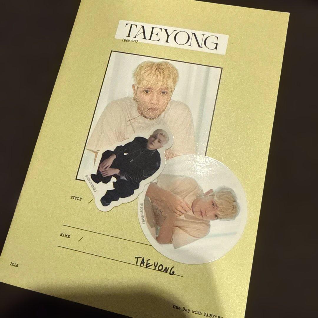 FC特典】テヨン TAEYONG フォトブック ステッカーセット - メルカリ