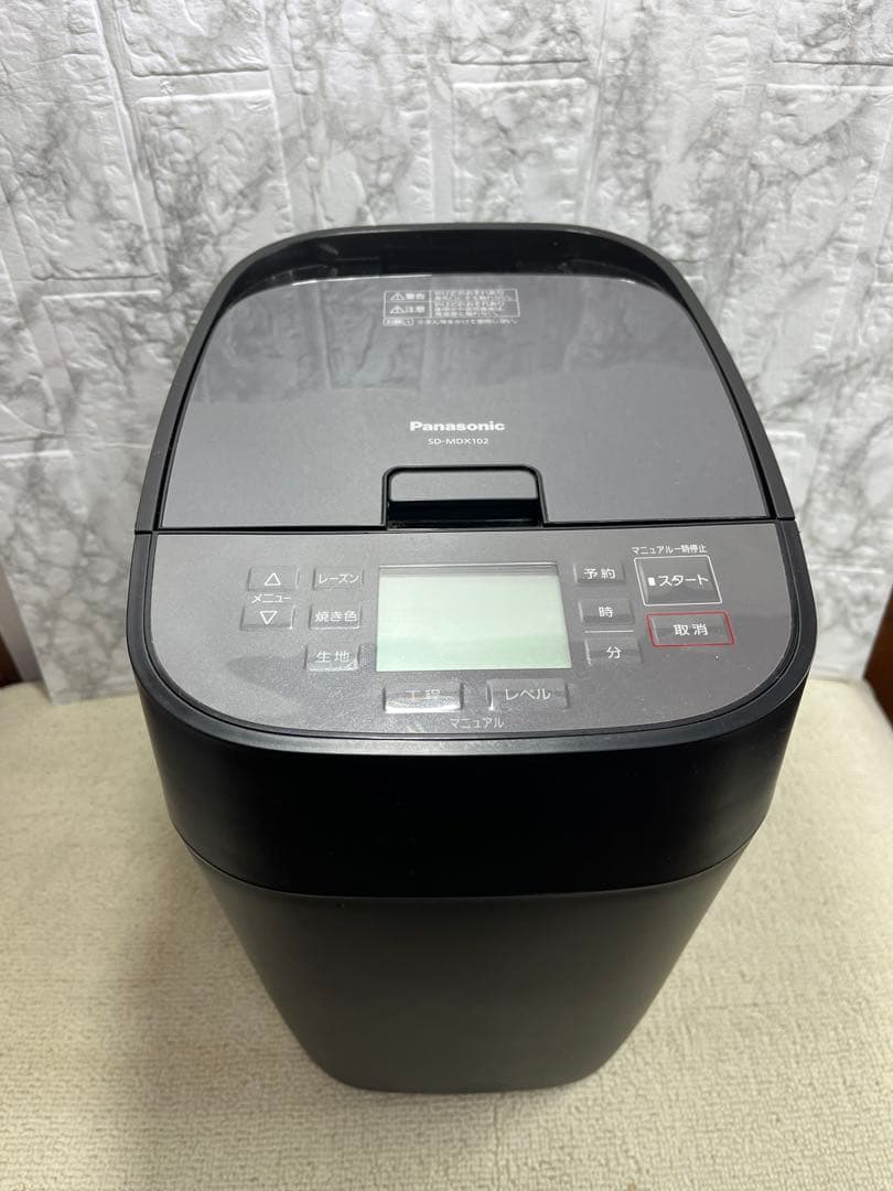 Panasonic SD-MDX102 ホームベーカリー　パナソニック Panasonicのホームベーカリー「SD-MDX102」で、生食パンを焼こう