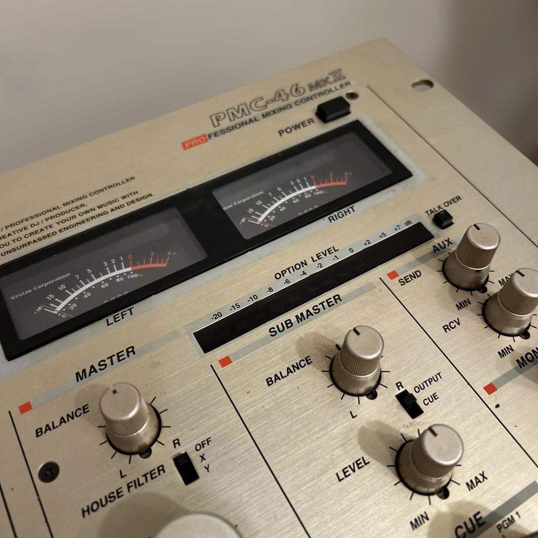 《希少品》Vestax PMC-46 MKII ロータリーミキサー　元箱付き