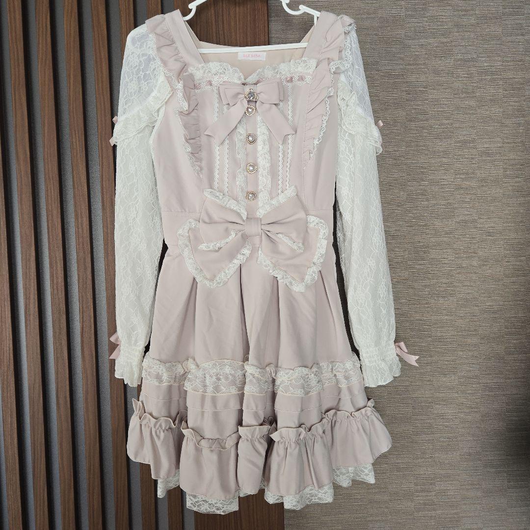 LIZLISA ティアラリボンティアードワンピース ピンク ティアラリボンティアードワンピース ｜ LIZ LISA（リズリサ）公式通販