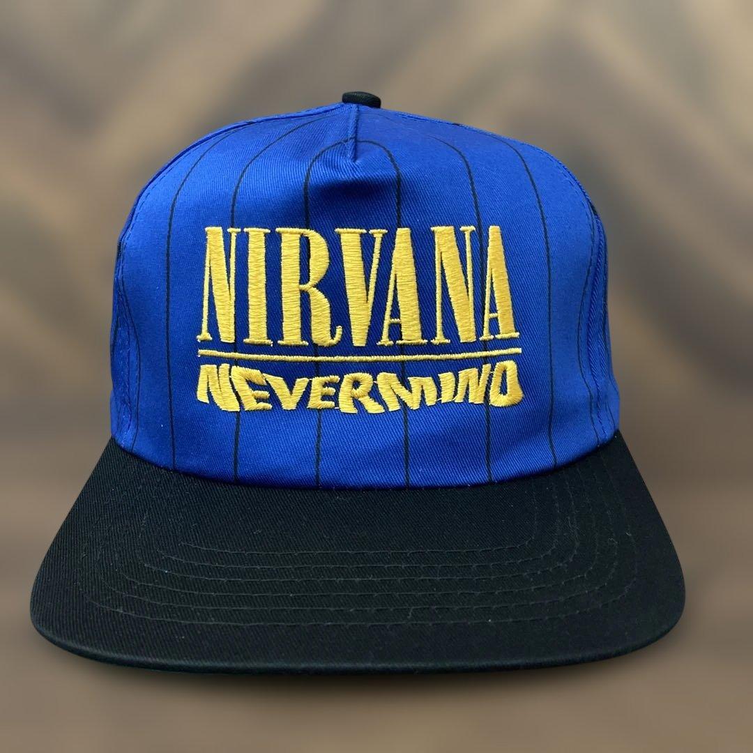 希少　レア　Nirvana never mind キャップ Jesse着用】 Nirvana never mind キャップ - メルカリ