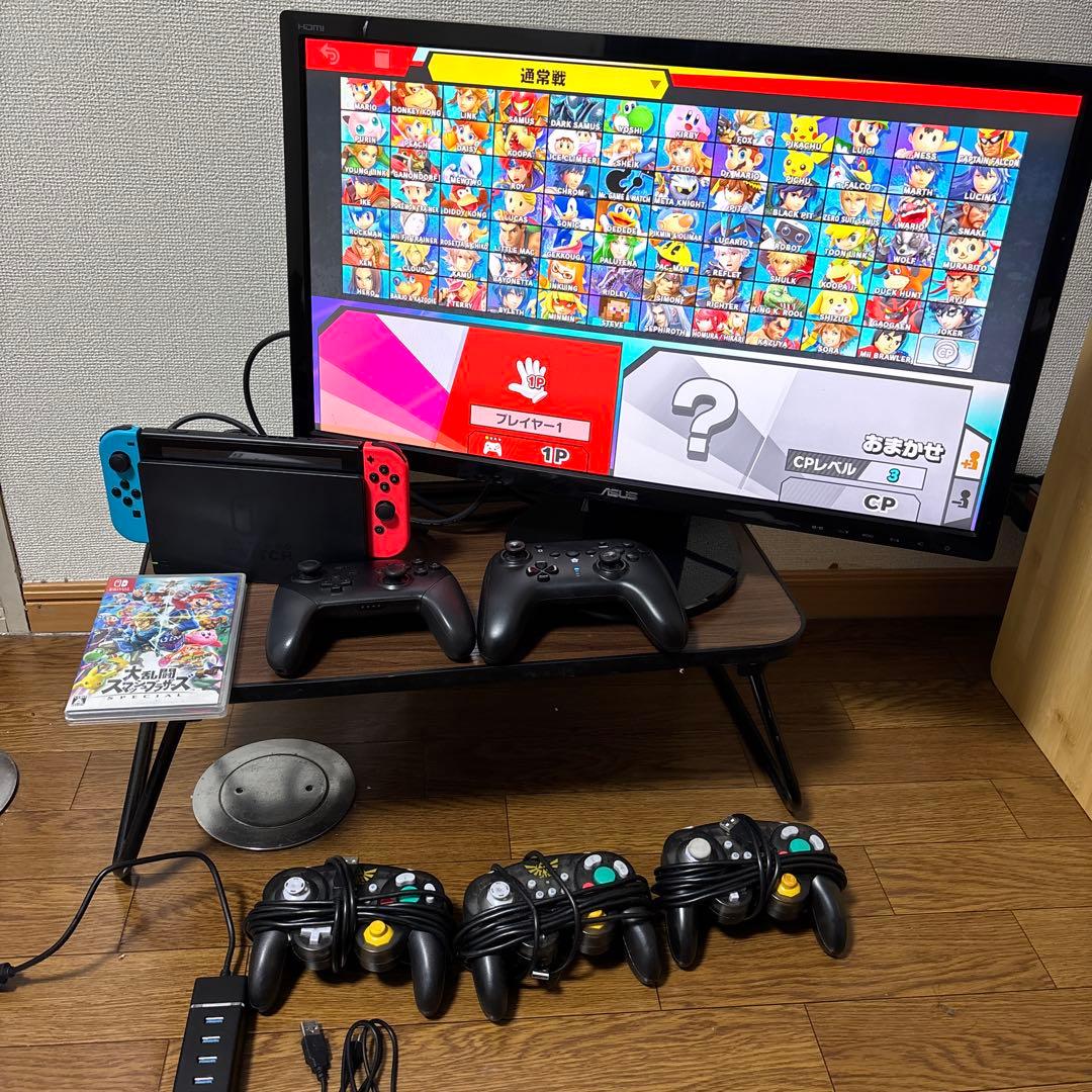 【初期化済み】Switchジョイコンモニターセット お1人様1点限り】【Nintendo Switch】Joy-Con ジョイコン (L) ブルー