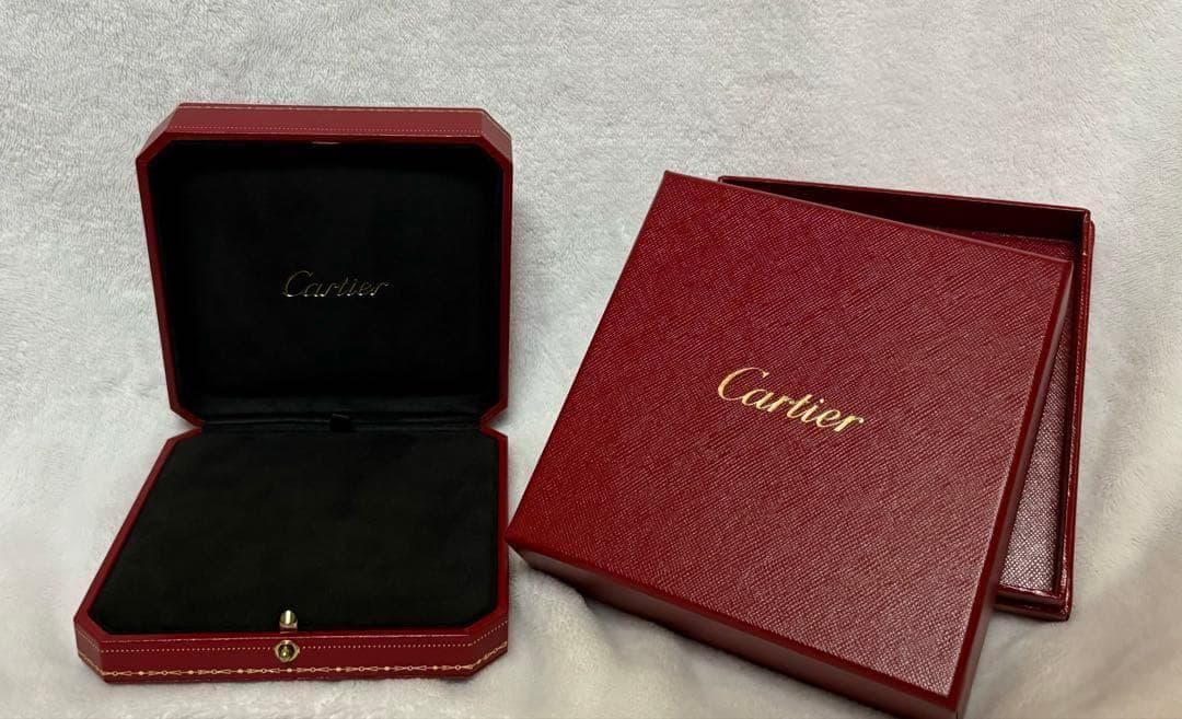 Cartier ネックレスボックス ジュエリーボックス - メルカリ