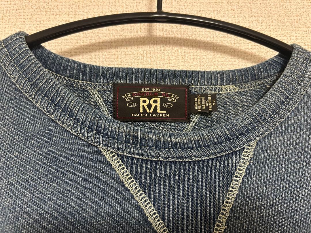 新品未使用】RRL Ralph Lauren ダークブルー セーター - メルカリ